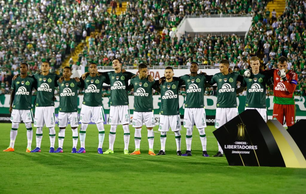 Chapecoense speelt in speciale shirts tegen FC Barcelona