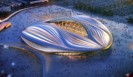Lijkt dit stadion van Qatar niet erg op een vagina? (poll)
