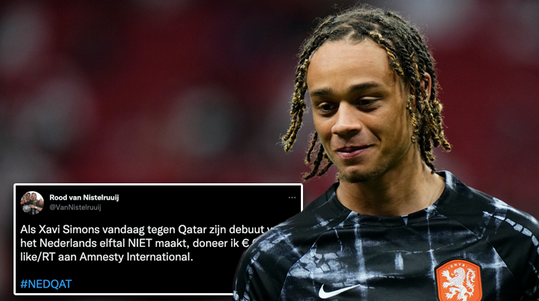 💸 | Twitteraar doneert geld aan het goede doel omdat Xavi Simons niet debuteerde