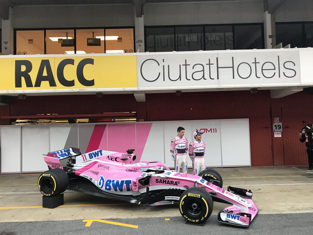 Dit zijn de auto's van Force India en Toro Rosso voor 2018