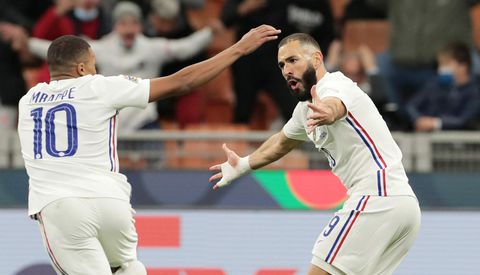 Beauty Benzema en TGV Mbappé bezorgen Spanje kater en Frankrijk de Nations League-trofee