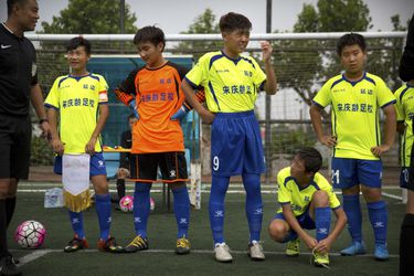 China streeft naar 50.000 voetbalscholen met 1000 talentjes per school