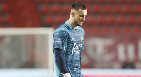 Justin Bijlow geeft zichzelf de schuld van bekernederlaag: 'Had moeten blijven staan'