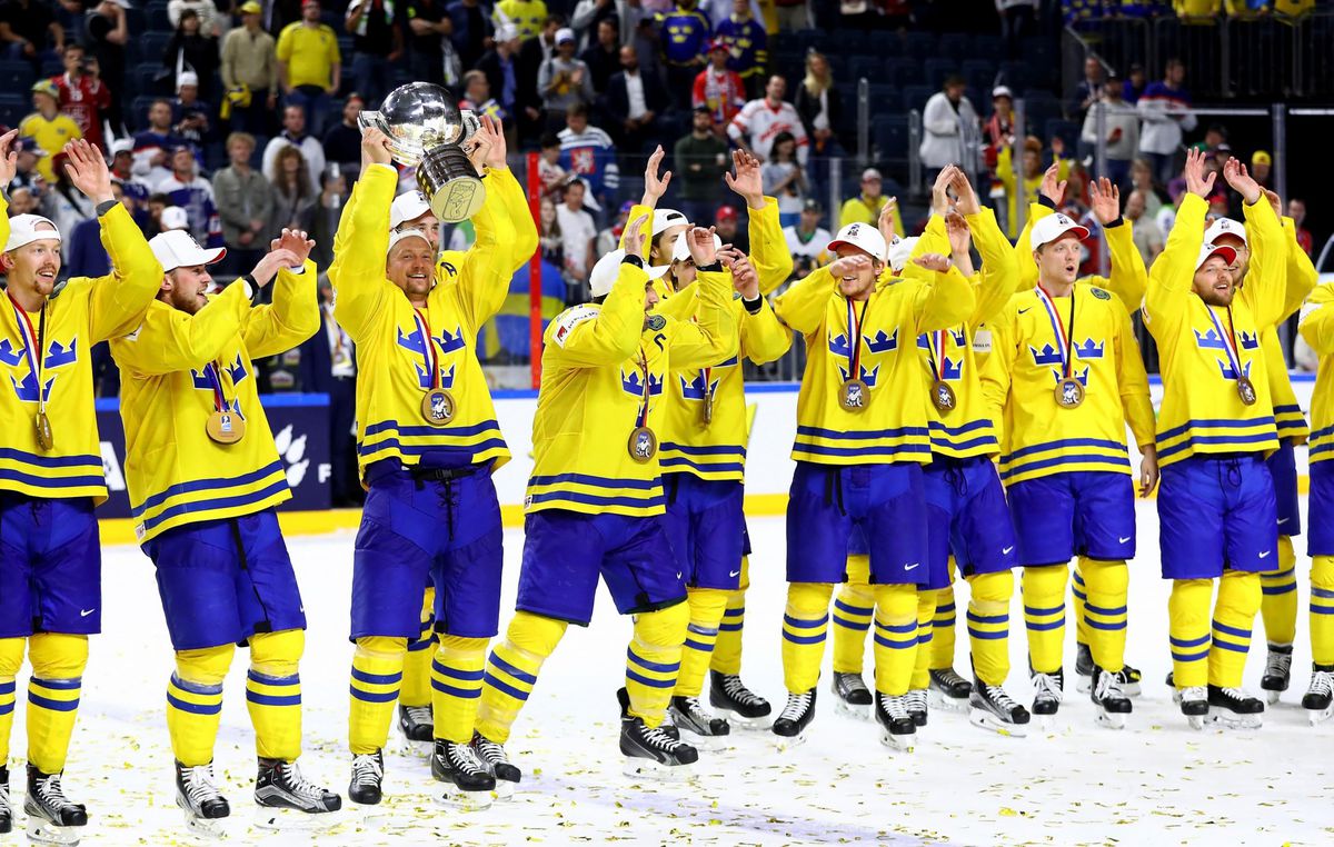 Zweedse ijshockeyers voor de 10e keer wereldkampioen