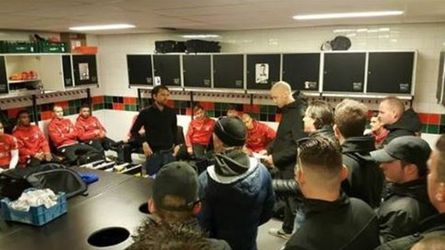 WTF! Hooligans zetten NEC onder druk in kleedkamer