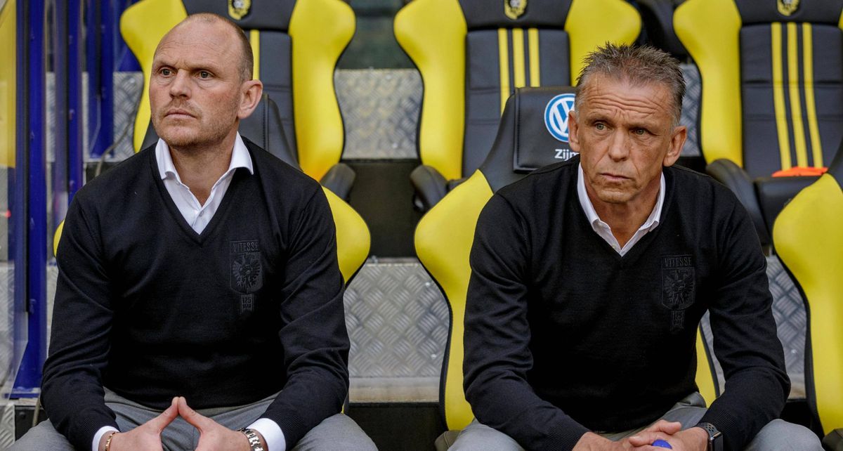 Droomkandidaat Sturing geen hoofdtrainer Vitesse, Oosting nieuwe tussenpaus