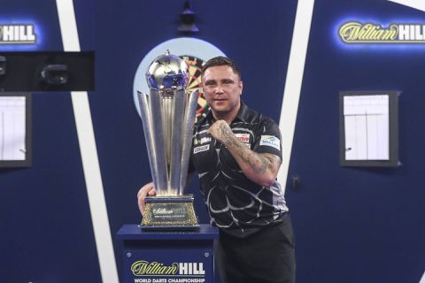 Zoveel prijzengeld harkte Gerwyn Price binnen met het winnen van het WK darts, 200.000 pond voor Anderson