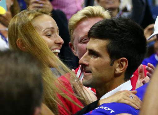Vrouw Djokovic wordt leip: 'Serieus, hoe gedraag jij je nu?!' (video)