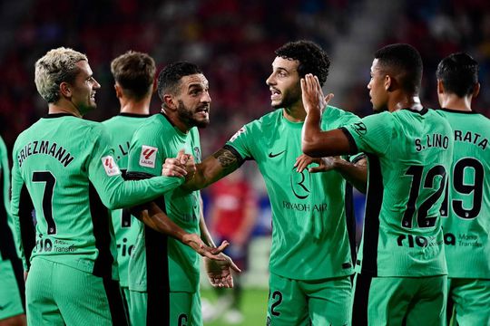 🎥​ | Atletico wint verhit duel van Osasuna: rode kaarten voor Morata, Avila én trainer