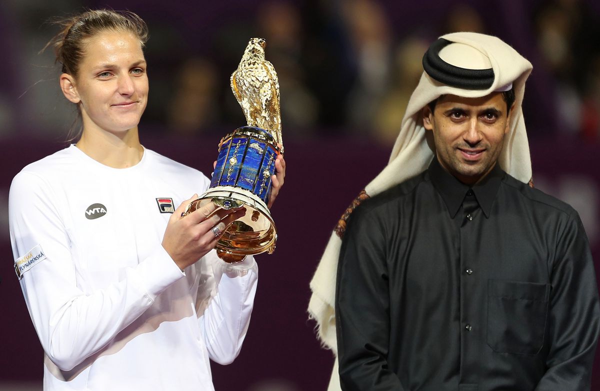 Plsikova klopt Wozniacki in finale Doha