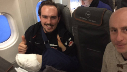 Degenkolb keert voor operatie terug naar Duitsland