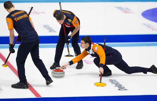 Nederlands curlingteam gaat voor de 3e keer onderuit op EK