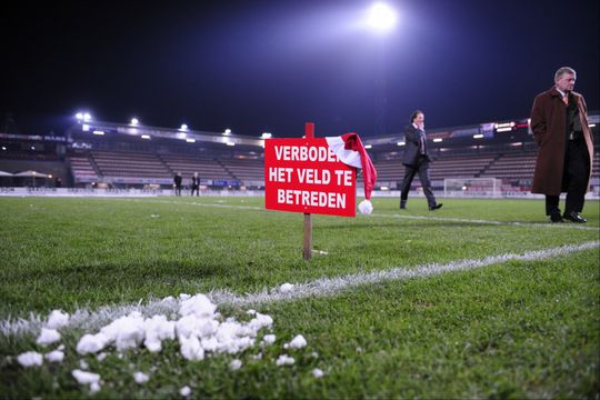 Bevroren veld bij Southend kost grasmeester zijn baan