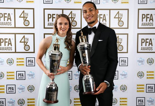 Dit zijn de tofste foto's van het PFA-spelersgala in Engeland!