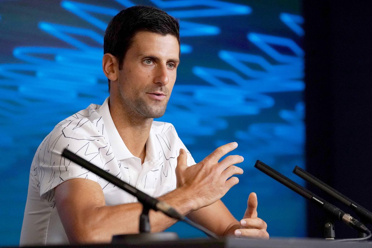 Djokovic hoopt maar dat er veel frisse lucht is in Melbourne tijdens Australian Open