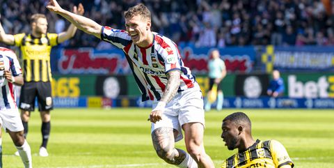 Willem II viert feest na belangrijke overwinning op Vitesse