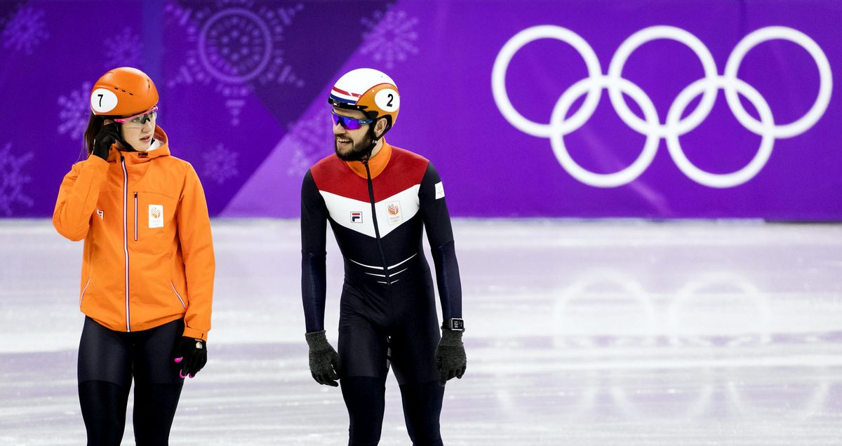 Schulting en Knegt zijn blij mee extra shorttrackrelay op de Spelen: 'Heel erg vet'