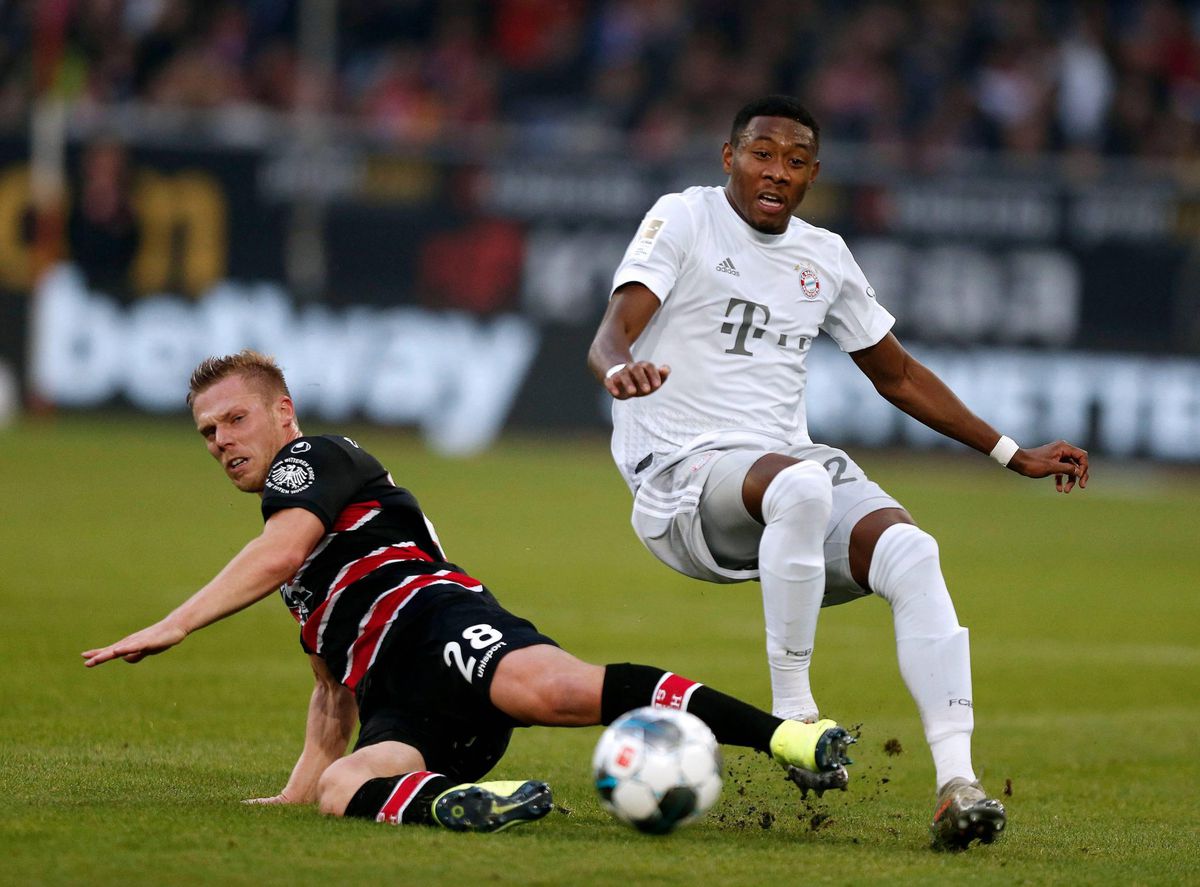Bayern München mist David Alaba in Belgrado omdat de verdediger papa wordt