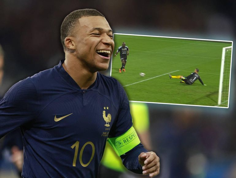 🎥​ | Vader van Kylian Mbappé scoort in afscheidsduel Eden Hazard en laat zoon 'sterven van het lachen'