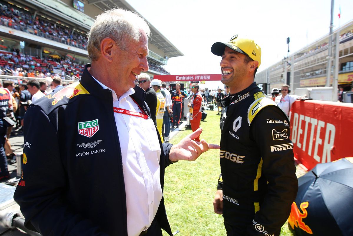 Ricciardo zegt dat-ie niet baalt van overstap naar Renault: 'Groei hier meer'