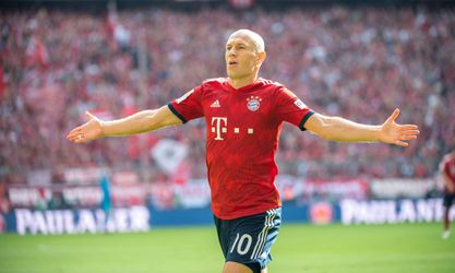 Arjen Robben met Bayern mee naar Lissabon