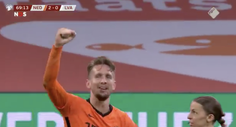 🎥 | Luuk de Jong kopt Oranje op 2-0 tegen Letland