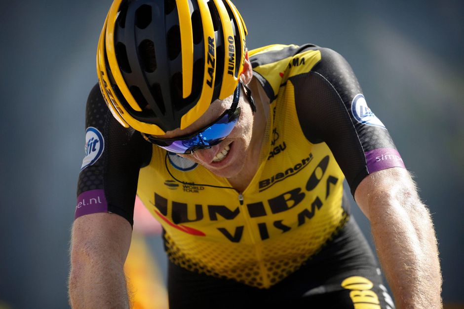 Kruijswijk virtueel nog op podiumplek: ‘Maar kon niet mee met Pinot, die ging te snel'