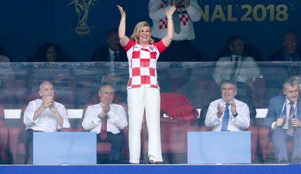 Hoe de Kroatische president de ster van de WK-finale werd