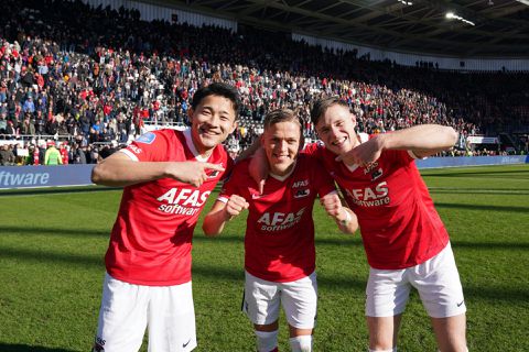 AZ is de beste van 2022 (tot nu toe), mede dankzij kantinejuffrouw Christel