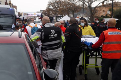 Bahrain Victorious over Sonny Colbrelli: 'In stabiele toestand naar het ziekenhuis'