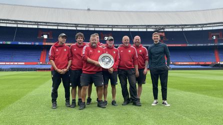 Grasmat in De Kuip voor zevende keer op rij uitgeroepen tot ‘Beste Veld in de Eredivisie’