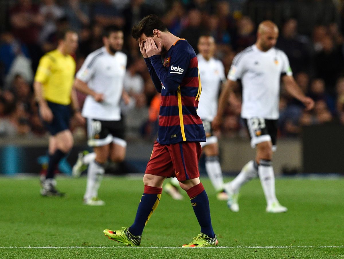 Weer mokerslag voor Barcelona ondanks 500ste goal voor Messi