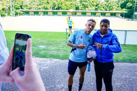 Noa Lang mag weer dromen van WK: aanvaller terug op trainingsveld Club Brugge