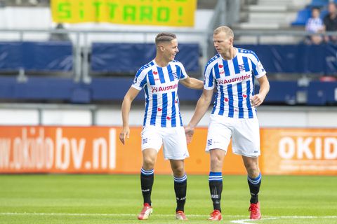 Henk en Joey Veerman maken het verschil voor Heerenveen tegen Fortuna Sittard