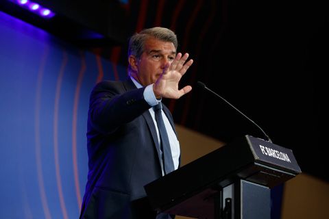 Joan Laporta wist niks van perspraatje Ronald Koeman: 'Die actie was niet nodig'