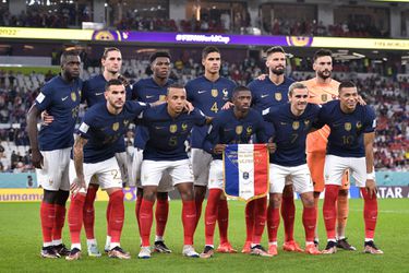 Dit is de vermoedelijke opstelling van Frankrijk in de halve finale van het WK tegen Marokko