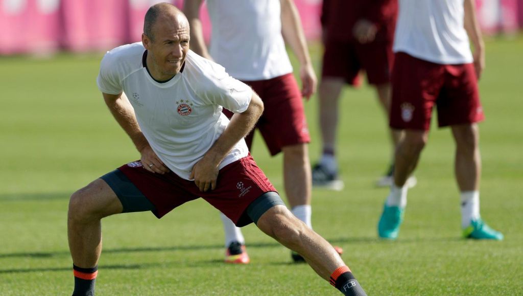 Robben werkt hard voor comeback: 'Ik raakte toen wel mijn motivatie en kracht kwijt'