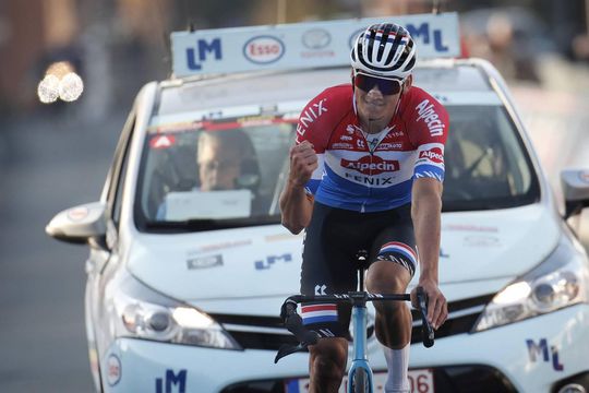 Fietsfabrikant Canyon biedt gebruikers 1000 euro vergoeding én nieuw stuur na afgebroken stuur bij Mathieu van der Poel