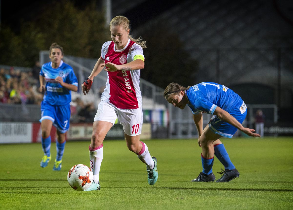 Ajax Vrouwen uitgeschakeld in Champions League