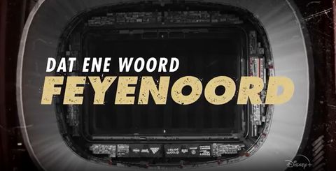🎥 | Check hier de trailer van de nieuwe serie van Disney+: Dat ene woord - Feyenoord