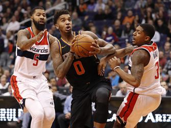 Wizards zijn eindelijk weer los en verslaan ook Suns (video)