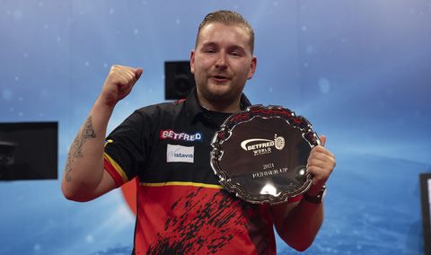 Dimitri Van den Bergh in top-5 van de wereld na finaleplaats World Matchplay