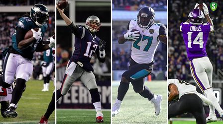 NFL play offs: Eagles en Patriots denderen door, 'Jags' verrassen en Vikings ontsnappen