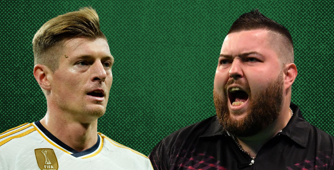 WK darts: Michael Smith vertelt hoe Toni Kroos hem op de wc liet janken