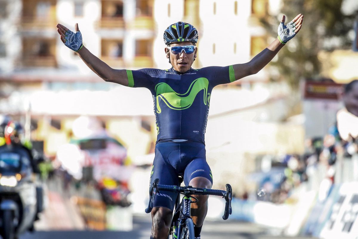 Quintana komt op stoom voor de Giro: etappezege in Asturië