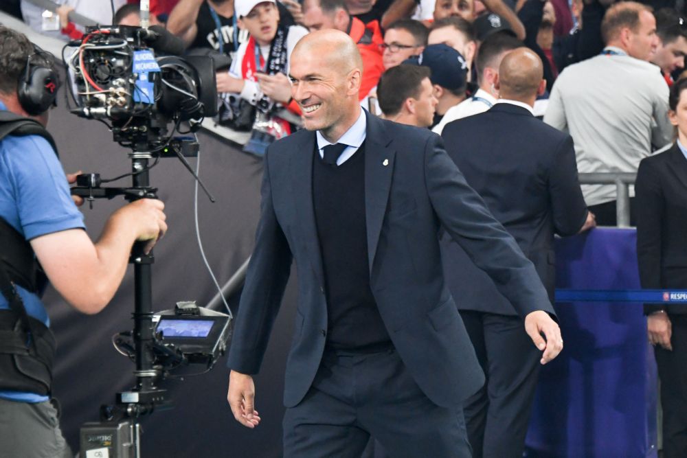 Zidane wil heel graag weer aan de slag als trainer