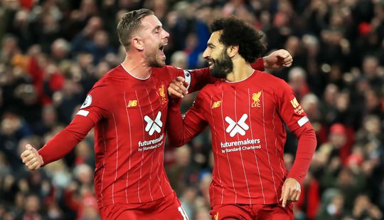 Toeval? 9 maanden na 4-0 zege op Barcelona worden Henderson én Salah vader