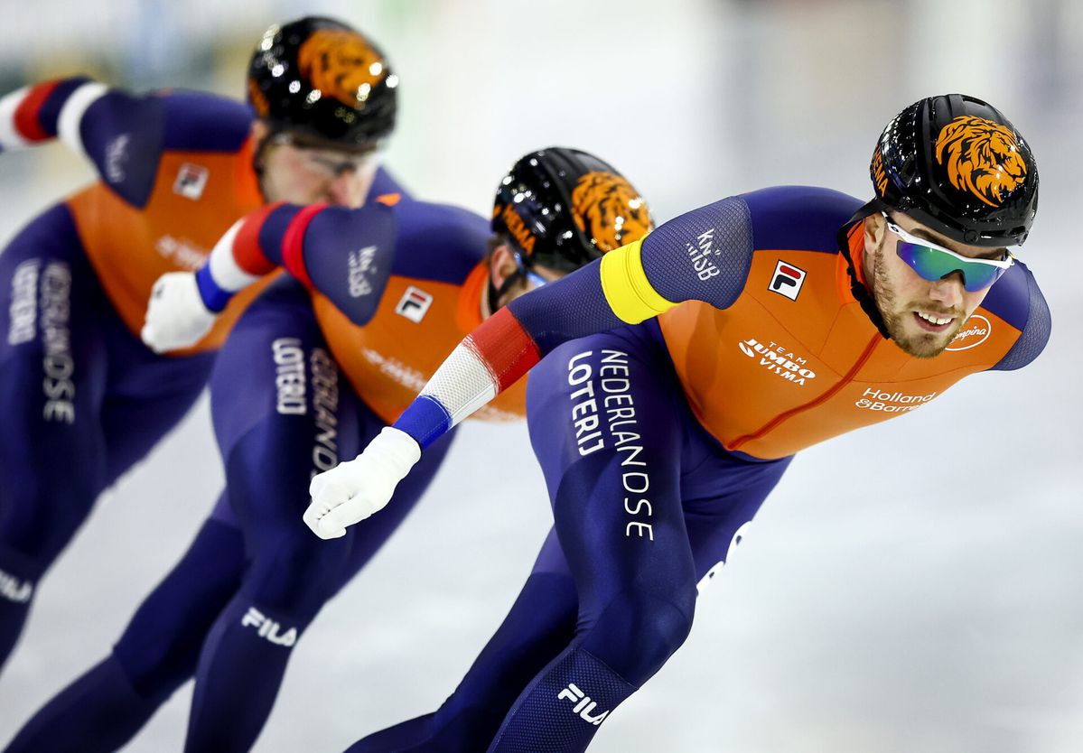 🥇 | Nederlandse mannen pakken EK-goud op de ploegenachtervolging