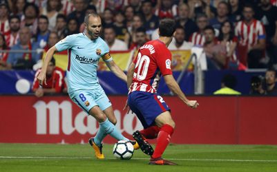 Barcelona zonder aanvoerder Iniesta tegen Olympiakos