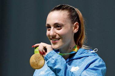 De Griekse Anna Korakaki opent olympische fakkelestafette